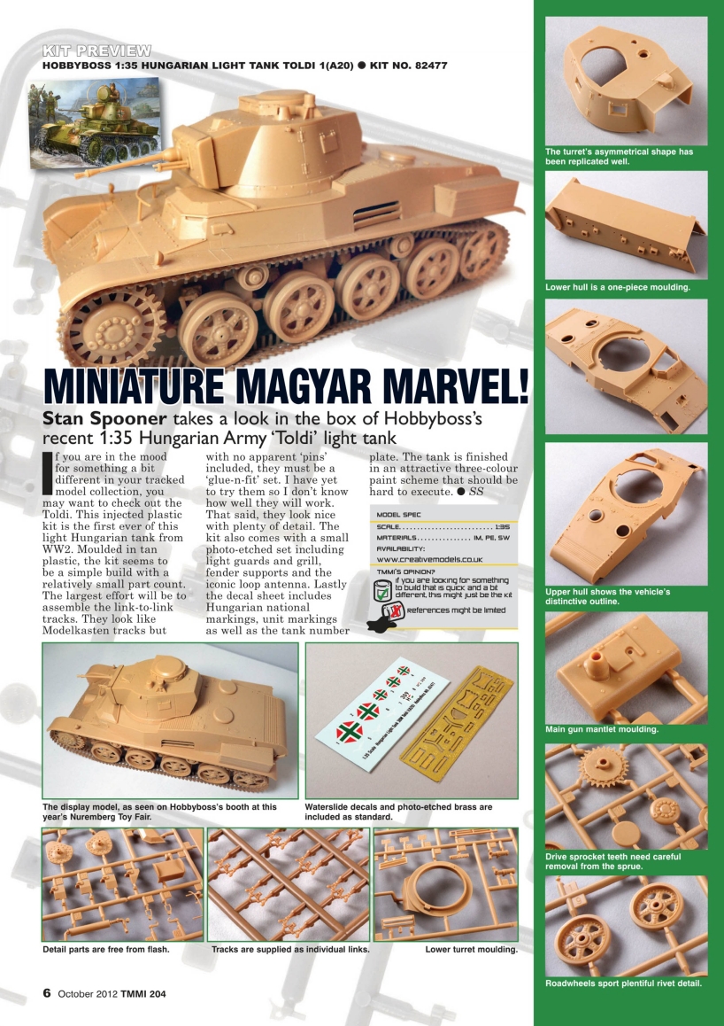 Tamiya Model Magazine 204 (2012-10)